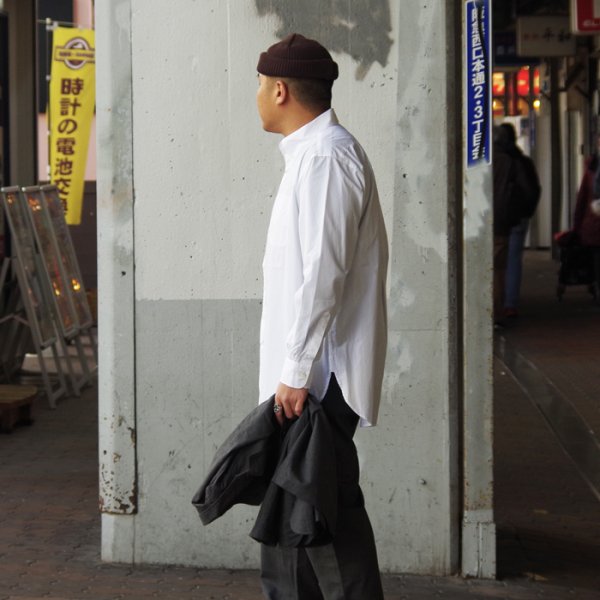 画像9: ENGINEERED GARMENTS（エンジニアードガーメンツ）19 Century BD Shirt （19 センチュリーボタンダウンシャツ）"100's 2Ply Broad cloth"/ White（ホワイト） (9)
