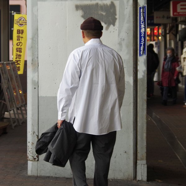 画像10: ENGINEERED GARMENTS（エンジニアードガーメンツ）19 Century BD Shirt （19 センチュリーボタンダウンシャツ）"100's 2Ply Broad cloth"/ White（ホワイト） (10)