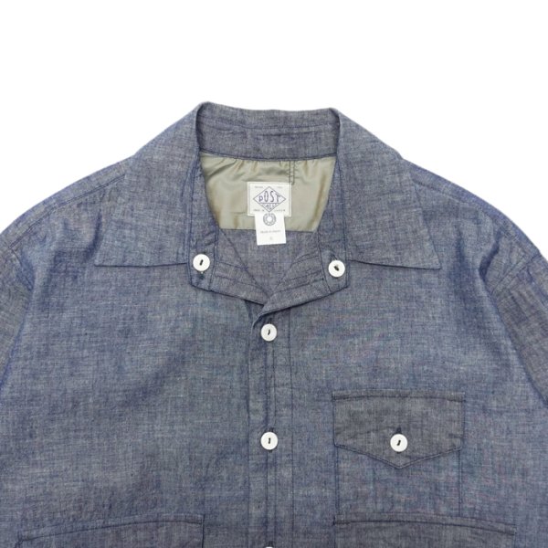 画像3: 【PointUp10%11/10迄】Post O'Alls(ポストオーバーオールズ)Town&Country Safari(タウン&カントリーサファリ)"Classic Chambray" / Indigo(インディゴ) (3)