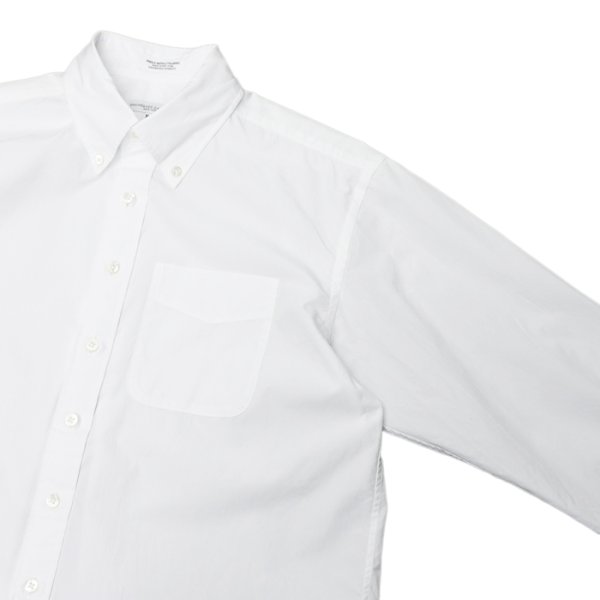 画像4: ENGINEERED GARMENTS（エンジニアードガーメンツ）19 Century BD Shirt （19 センチュリーボタンダウンシャツ）"100's 2Ply Broad cloth"/ White（ホワイト） (4)