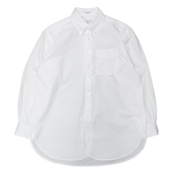 画像1: ENGINEERED GARMENTS（エンジニアードガーメンツ）19 Century BD Shirt （19 センチュリーボタンダウンシャツ）"100's 2Ply Broad cloth"/ White（ホワイト） (1)