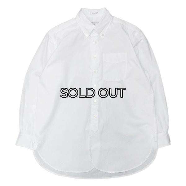 画像1: ENGINEERED GARMENTS（エンジニアードガーメンツ）19 Century BD Shirt （19 センチュリーボタンダウンシャツ）"100's 2Ply Btoadcloth"/ White（ホワイト） (1)