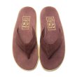 画像3: ISLAND SLIPPER（アイランドスリッパ）PT203 (レザートングサンダル) "Suede" / Burgundy（バーガンディ） (3)