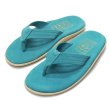 画像1: ISLAND SLIPPER（アイランドスリッパ）PT203 (レザートングサンダル) "Suede" / Turquoise（ターコイズ） (1)