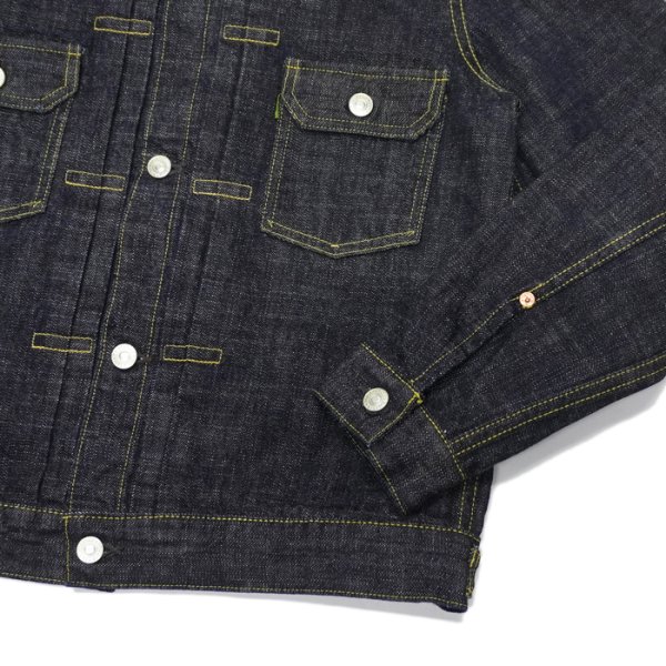 画像6: F.O.B FACTORY（エフオービーファクトリー）G-3 DENIM 2nd JK（G-3デニム2ndジャケット）"14oz G3 Selvedge Supima" / Indigo（インディゴ）※One Wash (6)