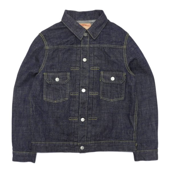 画像1: F.O.B FACTORY（エフオービーファクトリー）G-3 DENIM 2nd JK（G-3デニム2ndジャケット）14oz G3 Selvedge Supima/Indigo（インディゴ）ワンウォッシュ (1)