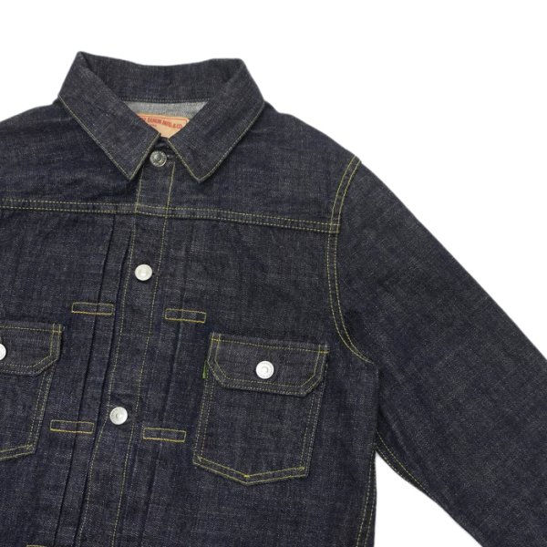 画像5: F.O.B FACTORY（エフオービーファクトリー）G-3 DENIM 2nd JK（G-3デニム2ndジャケット）"14oz G3 Selvedge Supima" / Indigo（インディゴ）※One Wash (5)