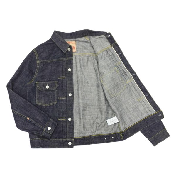 画像3: F.O.B FACTORY（エフオービーファクトリー）G-3 DENIM 2nd JK（G-3デニム2ndジャケット）"14oz G3 Selvedge Supima" / Indigo（インディゴ）※One Wash (3)
