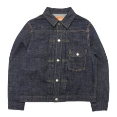 F.O.B FACTORY（エフオービーファクトリー）G-3 DENIM 1st JK（G-3デニム1stジャケット）14oz G3 Selvedge Supima/Indigo（インディゴ）ワンウォッシュ