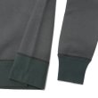 画像5: BARNS OUTFITTERS (バーンズアウトフィッターズ) STANDARD COZUN GUSSET PRINT CREW NECK SWEAT SP (はめ込み両Vガゼットクルーネックスウェット）"BIG MAC"/ Black（ブラック） (5)
