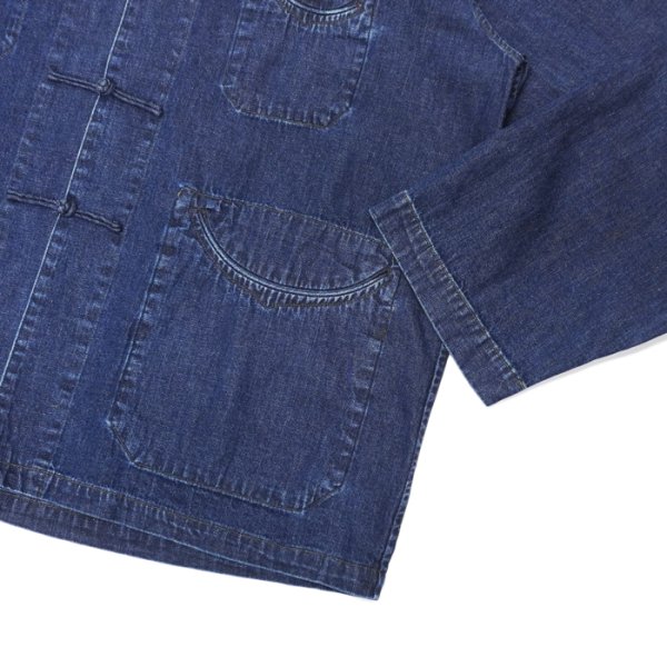 画像5: 【PointUp10%11/10迄】Post O'Alls(ポストオーバーオールズ)POST Chinois 2 DV(ポスト・シノワ 2 DV)"8oz Denim" / Indigo Deep Wash(インディゴディープウォッシュ) (5)
