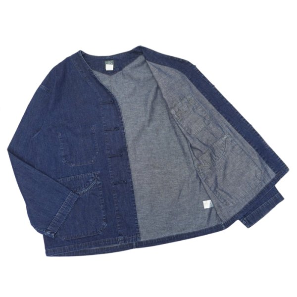 画像8: 【PointUp10%11/10迄】Post O'Alls(ポストオーバーオールズ)POST Chinois 2 DV(ポスト・シノワ 2 DV)"8oz Denim" / Indigo Deep Wash(インディゴディープウォッシュ) (8)