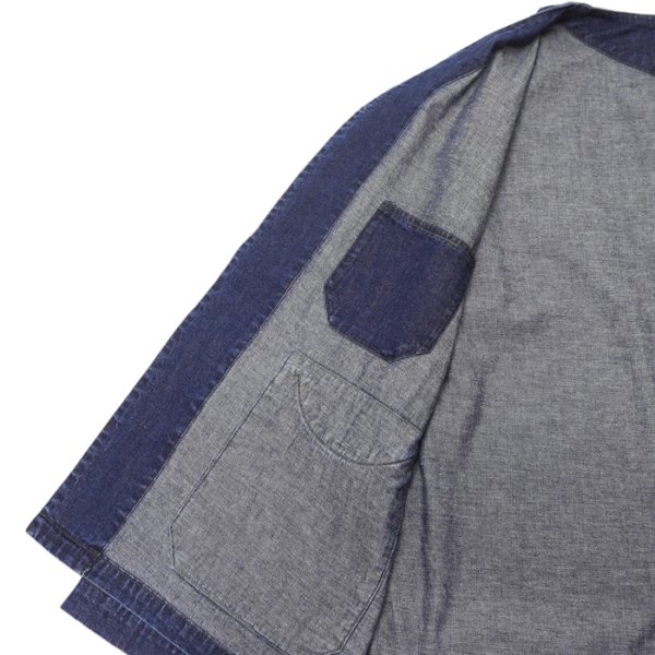 画像7: 【PointUp10%11/10迄】Post O'Alls(ポストオーバーオールズ)POST Chinois 2 DV(ポスト・シノワ 2 DV)"8oz Denim" / Indigo Deep Wash(インディゴディープウォッシュ) (7)