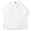 画像1: ＜30%OFF＞*A VONTADE（アボンタージ）Sleeping Shirts 3/4 Sleeve（スリーピングシャツ7分袖）Hard Twist Yarn Seersucker/White（ホワイト） (1)