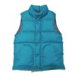 画像1: SIERRA DESIGNS（シエラデザイン）ZIP DOWN VEST（ジップダウンベスト）/ Turquoise（ターコイズ） (1)