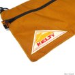 画像6: KELTY（ケルティ）VINTAGE FLAT POUCH"SM"（ヴィンテージフラットポーチSM）/Caramel（キャラメル）・Mustard（マスタード） (6)