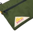 画像6: KELTY（ケルティ）VINTAGE FLAT POUCH"SM"（ヴィンテージフラットポーチSM）/Olive（オリーブ） (6)