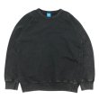 画像1: Good On（グッドオン）Raglan Crew Neck Sweat（ラグランクルーネックスウェット）"Vintage Dye"/Black（ブラック）※Mサイズのみ (1)