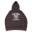 画像1: Mixta（ミクスタ）Print Hoodie Sweat（プリント付きフーディスウェット）"URSUS ARCTOS"/Dark Choco（ダークチョコ）※XLサイズのみ (1)