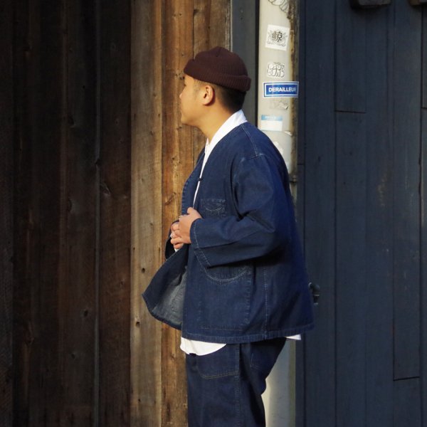 画像11: 【PointUp10%11/10迄】Post O'Alls(ポストオーバーオールズ)POST Chinois 2 DV(ポスト・シノワ 2 DV)"8oz Denim" / Indigo Deep Wash(インディゴディープウォッシュ) (11)