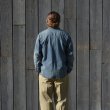 画像9: F.O.B FACTORY（エフオービーファクトリー）DENIM WESTERN SHIRT（デニムウエスタンシャツ）”8oz Wash Denim" / Blue（ブルー） (9)