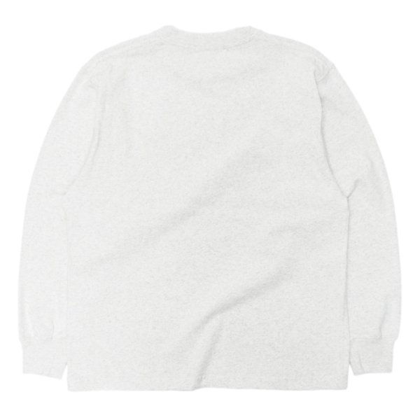 画像2: L.L.Bean(エルエルビーン)Union Long Sleeve Tee(ユニオン ロングスリーブT)"Japan Edition" / Birch(バーチグレー) (2)
