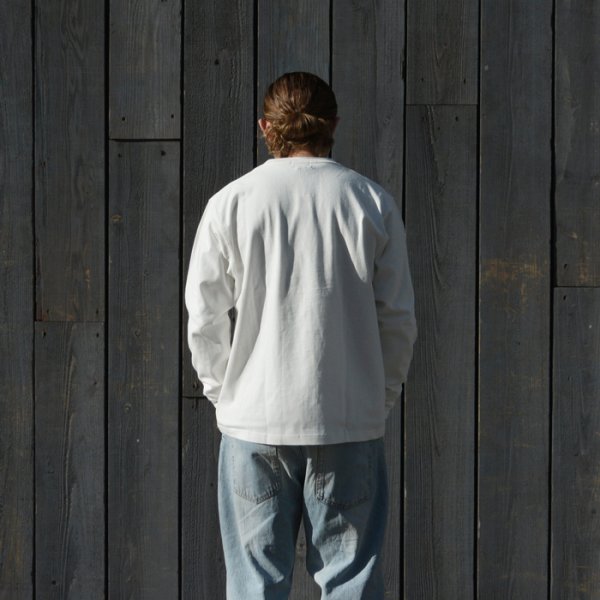 画像9: L.L.Bean(エルエルビーン)Union Long Sleeve Tee(ユニオン ロングスリーブT)"Japan Edition" / White(ホワイト) (9)