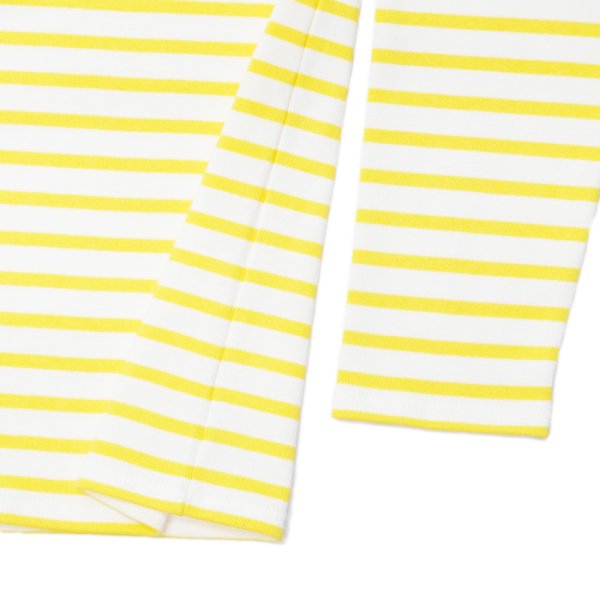 画像5: SAINT JAMES（セントジェームス）OUESSANT（ウエッソン）/ NEIGE×SUN（ホワイト×ライトイエロー） (5)