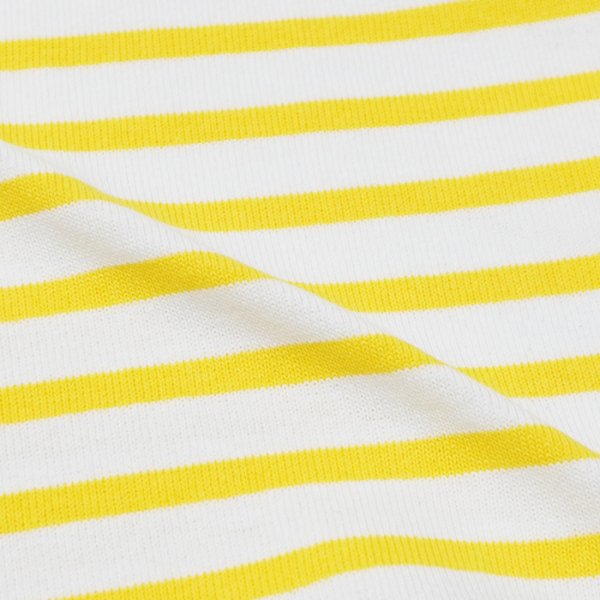 画像6: SAINT JAMES（セントジェームス）OUESSANT（ウエッソン）/ NEIGE×SUN（ホワイト×ライトイエロー） (6)