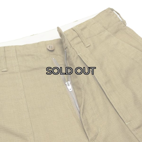 画像6: ＜30%OFF＞ENGINEERED GARMENTS（エンジニアードガーメンツ）Fatigue Pant（ファティーグパンツ）"CL Java Cloth" / Kahki（カーキ） (6)