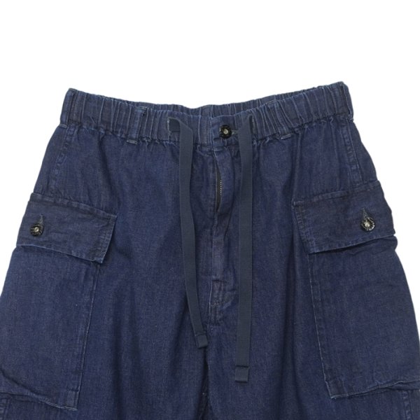 画像2: 【PointUp10%11/10迄】Post O'Alls(ポストオーバーオールズ)E-Z WALKABOUT Pants(イージーウォークアバウトパンツ)"8oz Denim w/deep Wash" / Indigo(インディゴ) (2)