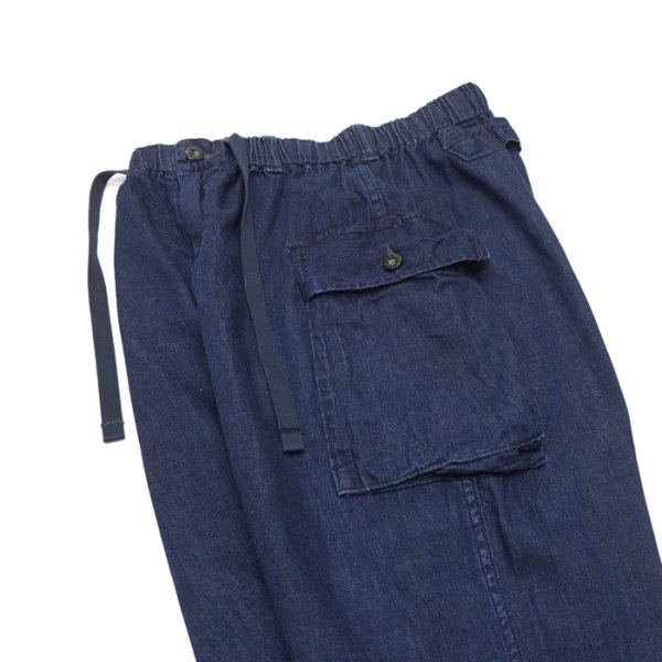 画像5: 【PointUp10%11/10迄】Post O'Alls(ポストオーバーオールズ)E-Z WALKABOUT Pants(イージーウォークアバウトパンツ)"8oz Denim w/deep Wash" / Indigo(インディゴ) (5)