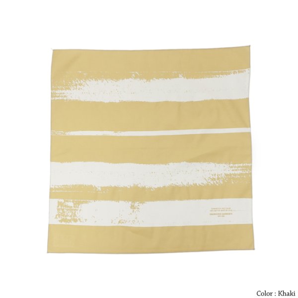 画像2: 【PointUp10%11/10迄】ENGINEERED GARMENTS(エンジニアードガーメンツ)Printed Bandana(プリンテッドバンダナ)/ Khaki(カーキ)Black(ブラック)Navy(ネイビー) (2)