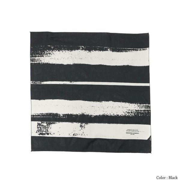 画像5: 【PointUp10%11/10迄】ENGINEERED GARMENTS(エンジニアードガーメンツ)Printed Bandana(プリンテッドバンダナ)/ Khaki(カーキ)Black(ブラック)Navy(ネイビー) (5)