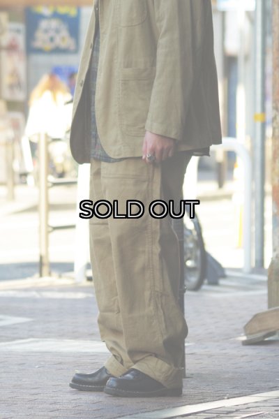 画像10: ＜30%OFF＞ENGINEERED GARMENTS（エンジニアードガーメンツ）Fatigue Pant（ファティーグパンツ）"CL Java Cloth" / Kahki（カーキ） (10)