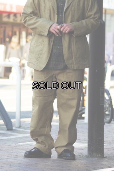 画像9: ＜30%OFF＞ENGINEERED GARMENTS（エンジニアードガーメンツ）Fatigue Pant（ファティーグパンツ）"CL Java Cloth" / Kahki（カーキ） (9)