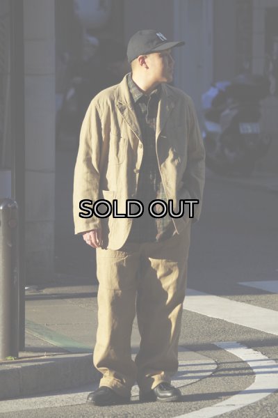 画像12: ＜30%OFF＞ENGINEERED GARMENTS（エンジニアードガーメンツ）Fatigue Pant（ファティーグパンツ）"CL Java Cloth" / Kahki（カーキ） (12)