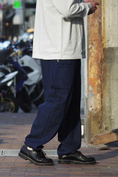 画像10: 【PointUp10%11/10迄】Post O'Alls(ポストオーバーオールズ)E-Z WALKABOUT Pants(イージーウォークアバウトパンツ)"8oz Denim w/deep Wash" / Indigo(インディゴ) (10)