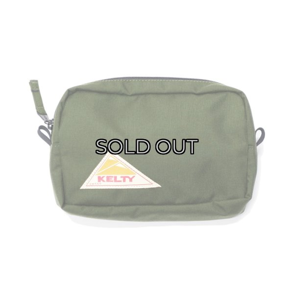 画像1: KELTY（ケルティ）TRAVEL POUCH2"S"（トラベルポーチ2）/Olive（オリーブ） (1)