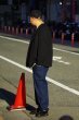 画像12: Post O'Alls（ポストオーバーオールズ）POST45 DV（ポスト45 ノーカラーモデル）"Cotton dobby Ripstop"/ Charcoal（チャコール） (12)