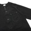 画像7: Post O'Alls（ポストオーバーオールズ）POST45 DV（ポスト45 ノーカラーモデル）"Cotton dobby Ripstop"/ Charcoal（チャコール） (7)