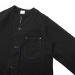 画像5: Post O'Alls（ポストオーバーオールズ）POST45 DV（ポスト45 ノーカラーモデル）"Cotton dobby Ripstop"/ Charcoal（チャコール） (5)