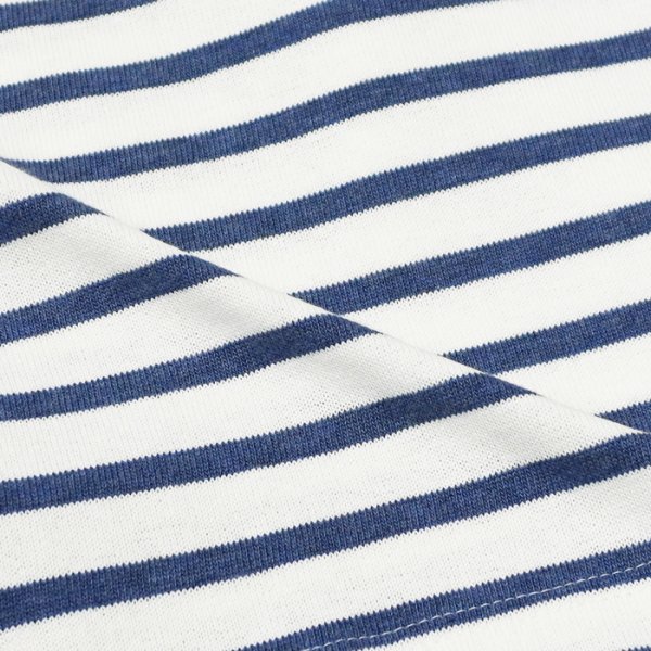 画像6: SAINT JAMES(セントジェームス)OUESSANT LOOSE(ウエッソン・ルーズ)"Women" / NEIGE×COOPER(ホワイト×杢ネイビー) (6)