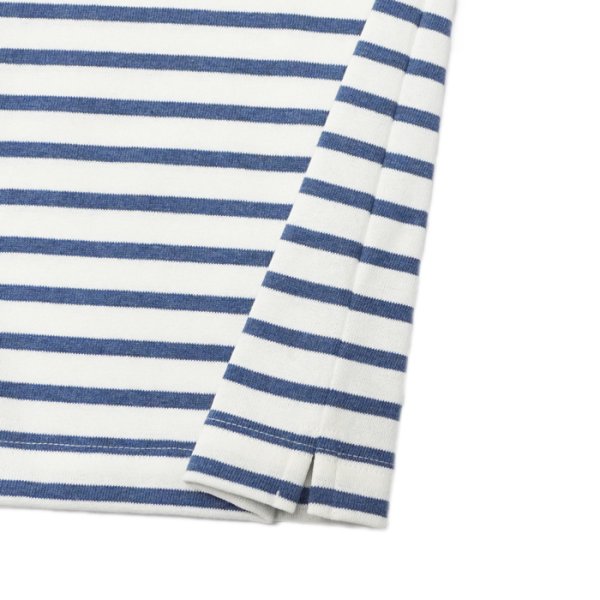 画像5: SAINT JAMES(セントジェームス)OUESSANT LOOSE(ウエッソン・ルーズ)"Women" / NEIGE×COOPER(ホワイト×杢ネイビー) (5)