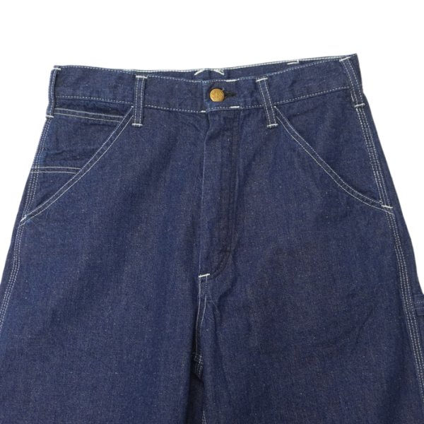 画像2: ＜30%OFF＞SMITH'S AMERICAN（スミスアメリカン）ORIGINAL SMITH'S 1975 Painter（オリジナルスミス 1975ペインター）"Made in Japan" / Indigo Denim（インディゴデニム）※Mサイズのみ (2)