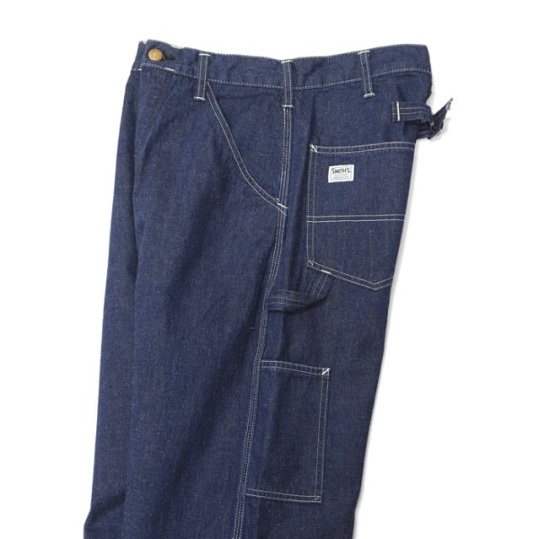 画像6: ＜30%OFF＞SMITH'S AMERICAN（スミスアメリカン）ORIGINAL SMITH'S 1975 Painter（オリジナルスミス 1975ペインター）"Made in Japan" / Indigo Denim（インディゴデニム）※Mサイズのみ (6)