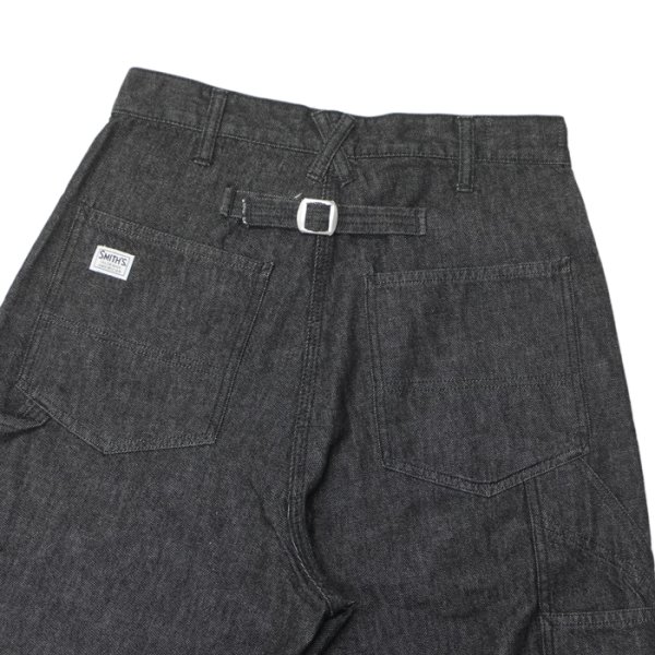 画像3: ＜40%OFF＞SMITH'S AMERICAN（スミスアメリカン）ORIGINAL SMITH'S 1975 Painter（オリジナルスミス 1975ペインター）"Made in Japan" / Black Denim（ブラックデニム） (3)