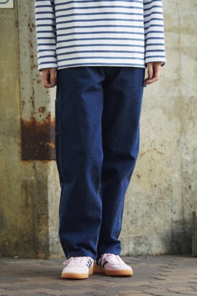 画像12: ＜30%OFF＞SMITH'S AMERICAN（スミスアメリカン）ORIGINAL SMITH'S 1975 Painter（オリジナルスミス 1975ペインター）"Made in Japan" / Indigo Denim（インディゴデニム）※Mサイズのみ (12)