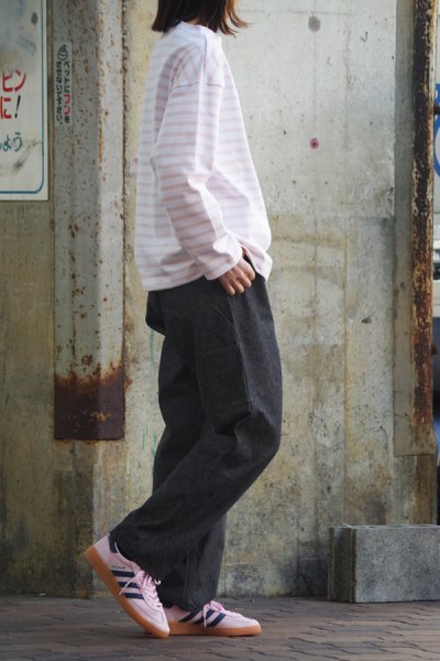 画像13: ＜40%OFF＞SMITH'S AMERICAN（スミスアメリカン）ORIGINAL SMITH'S 1975 Painter（オリジナルスミス 1975ペインター）"Made in Japan" / Black Denim（ブラックデニム） (13)