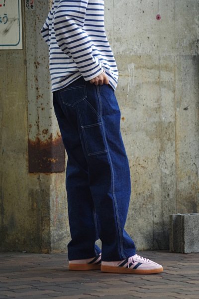 画像2: SMITH'S AMERICAN（スミスアメリカン）ORIGINAL SMITH'S 1975 Painter（オリジナルスミス 1975ペインター）"Made in Japan" / Indigo Denim（インディゴデニム）【裾上げ無料】